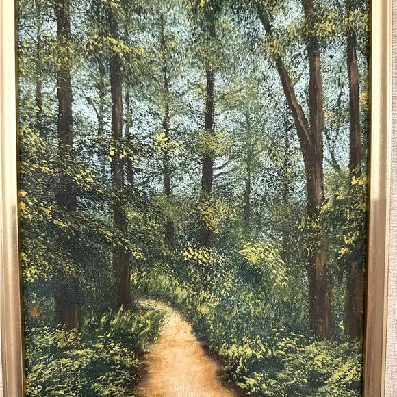 VNT🖼️Orlando Bosch, Titled: “Claro en el Bosque” No 17 - Picture 6 of 9